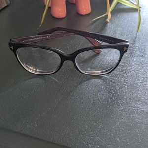 Tom Ford Eyeglasses TF5291-005 Black w/ Blue Pink